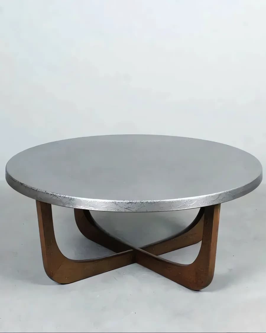 Skulpturaler Vintage-Couchtisch von Heinz Lilienthal, Deutschland, 1970er