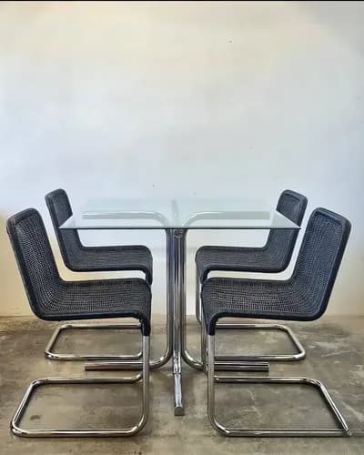 Комплект винтажных стульев Tecta D41, Bauhaus — 01.webp (enhanced)