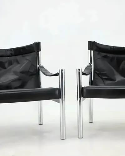 Пара винтажных кресел Johanson Design, Швеция, 70е — 01.webp (enhanced)
