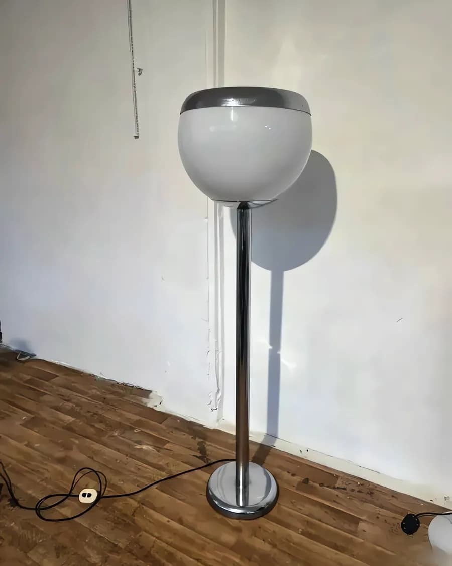Italienischer Space Age Stehlampe von Saporiti, 1970er