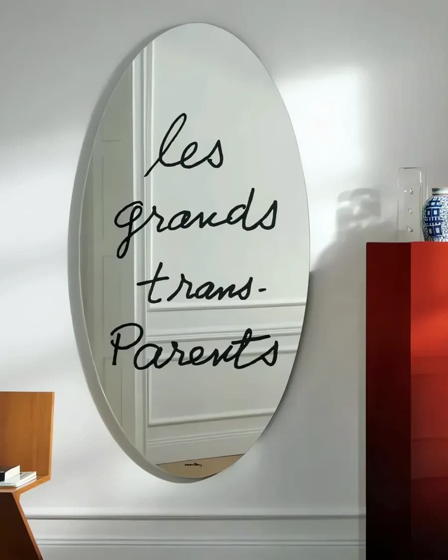 Wandspiegel „Les Grands Trans-Parents“ von Cassina nach Man Ray