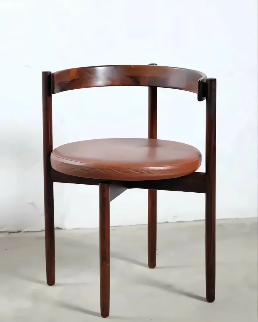Vier dänische Esszimmerstühle von Hugo Frandsen für Børge M. Søndergaard, 1964