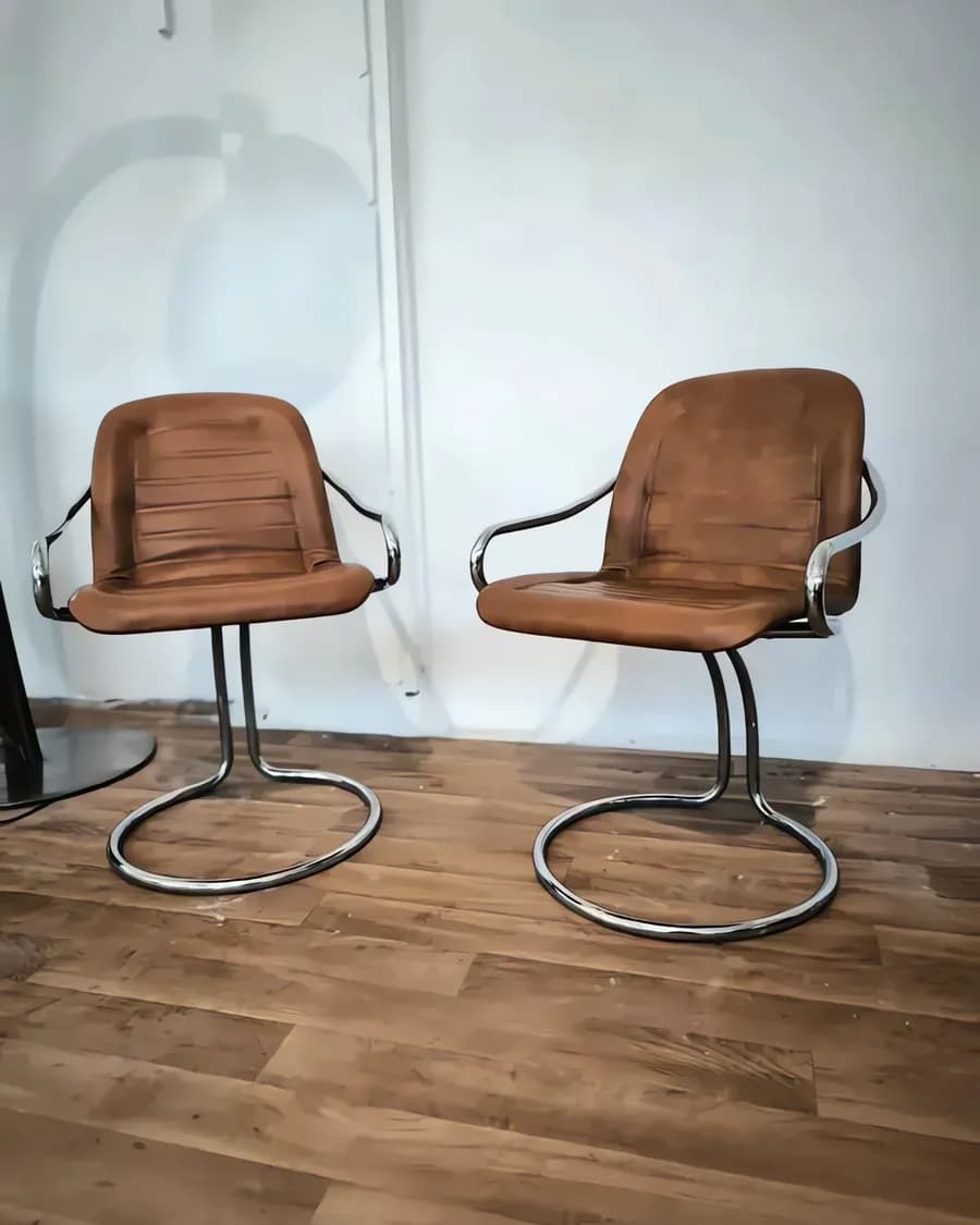 Italienische Vintage-Sessel von Gastone Rinaldi, 1970er