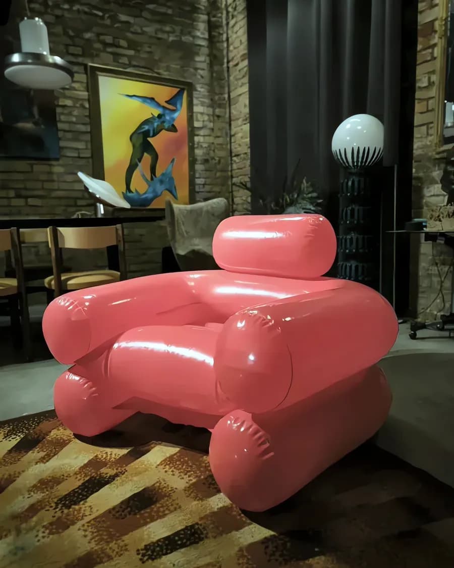 Zanotta Blow Sessel von De Pas, D'Urbino & Lomazzi, 1967
