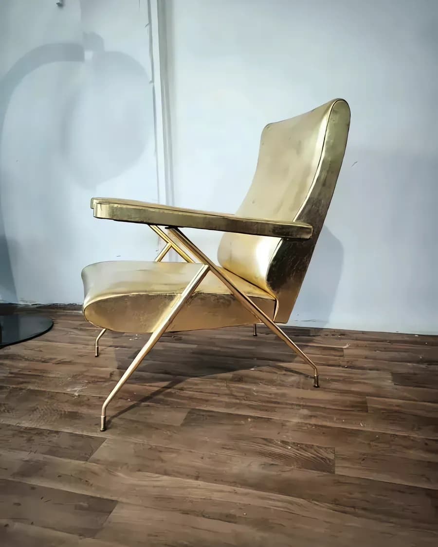 Italienischer Mid-Century Sessel zugeschrieben Silvio Cavatorta, 1950er