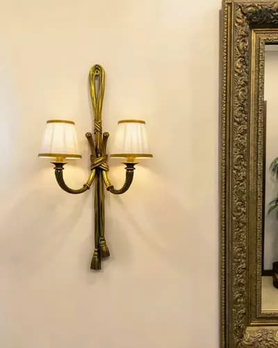 Винтажное бра Louis XVI, бронза, Франция, 54 см — 01.webp (enhanced)