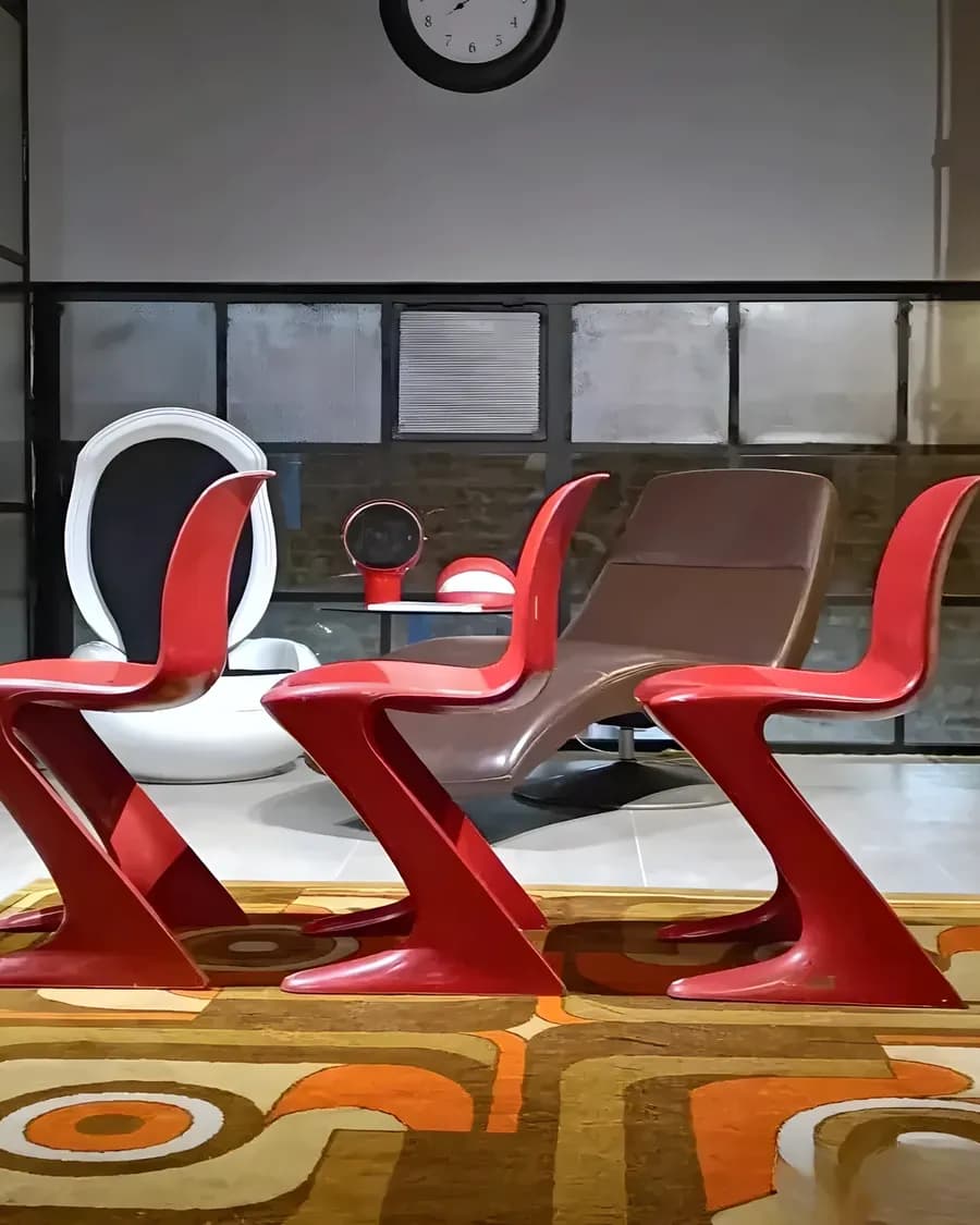 Z-Stühle von Ernst Moeckl, 1968