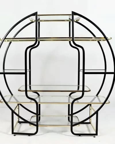 Стеллаж в стиле Milo Baughman, Италия, 1970-е — 02.webp (enhanced)