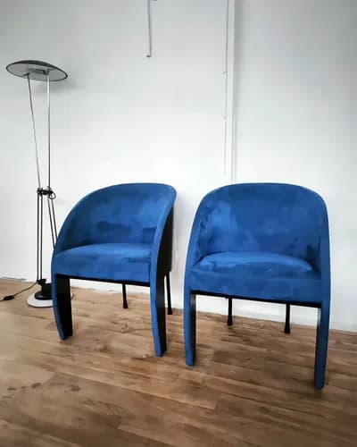 Пара винтажных кресел Ligne Roset, Франция, 1980-е — 02.webp (enhanced)