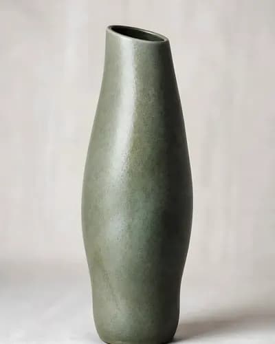 Finnish Stoneware Vase — main (enhanced)