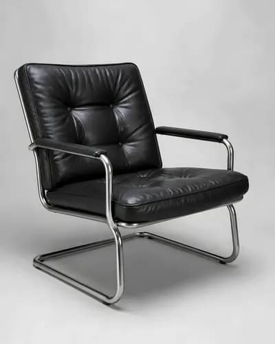 Chrome Cantilever Lounge — main (enhanced)