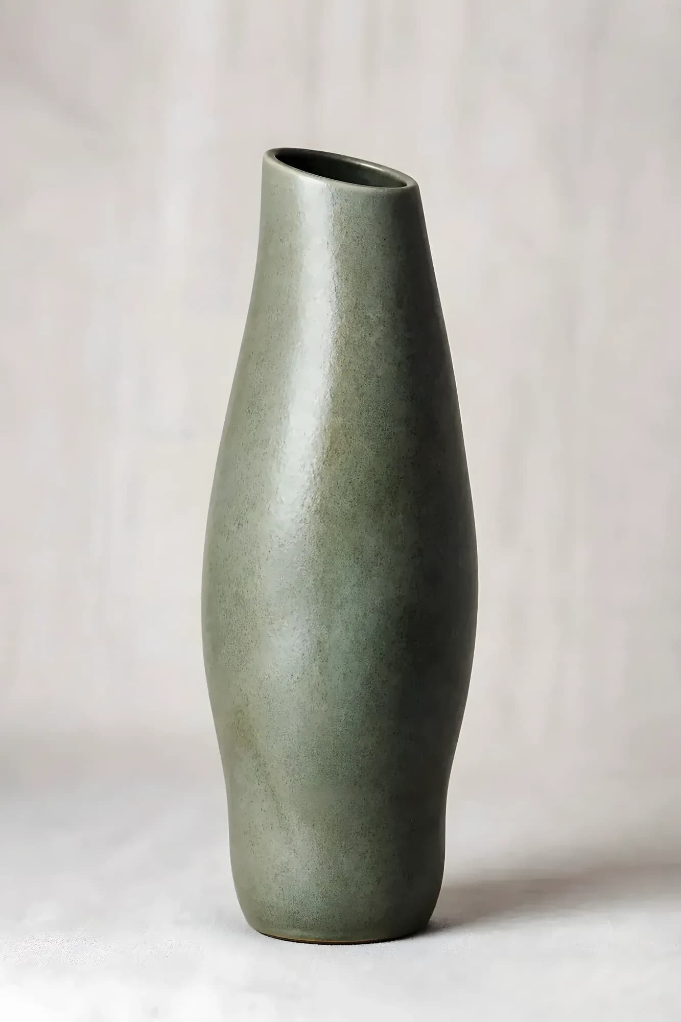 Finnish Stoneware Vase — main (enhanced)